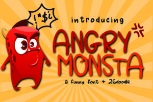 Angry Monsta: A Playful Handwritten Font for Modern Web Design