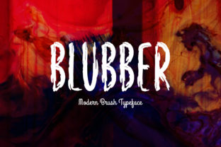 Blubber: A Bold Display Font for Dynamic Editorial Design