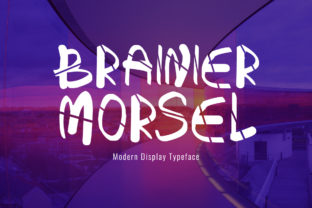 Brainier Morsel: A Modern Display Font Review