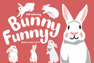 Bunny Funny: A Handwritten Display Font for Crafters & Makers