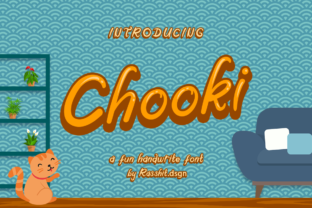 Chooki: A Playful Display Font for Modern Editorial Design