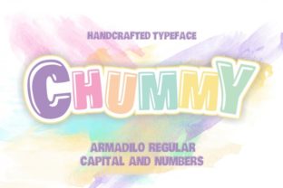 Chummy: A Playful Display Font for Branding