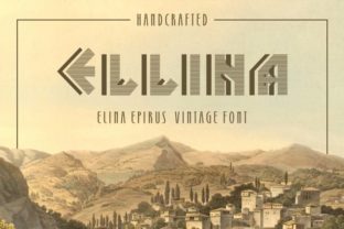 Elina Epirus: A Unique Display Font for Branding
