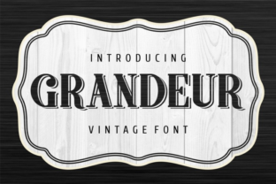 Grandeur: A Modern Typeface That Elevates Brand Identity