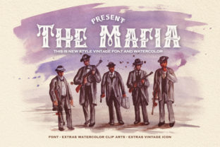 How the Mafia Font Adds Vintage Charm to Handmade Product Designs