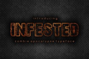 Infested: A Brutal Font That Gives Your Brand a Bold New Bite