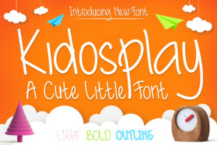 Kidosplay: A Playful Display Font for Editorial Design