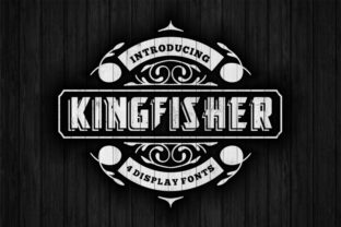 King Fisher Family: A Bold Display Font for Editors