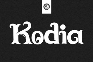 Kodia: A Luxurious Display Typeface for Modern Branding Projects