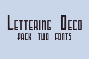 Lettering Deco: A Premium Display Font for Marketers