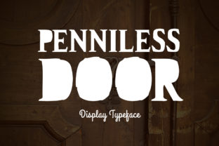 Penniless Door: A Display Font for Brand Identity