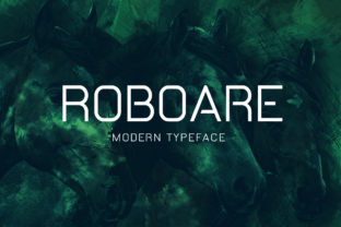 Roboare: A Modern Display Font That Elevates Your Handmade Product Designs