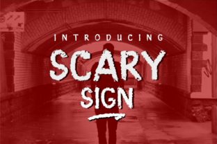 Scary Sign Font: A Bold Choice for Dark, Memorable Branding