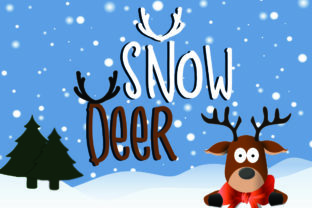 Snow Deer Font: A Stylish Touch for Small Business Branding