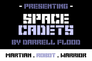 Space Cadets: A Futuristic Display Font for Web Design
