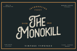 The Monokill: A Bold Display Typeface for Marketers