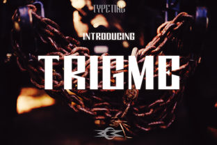 Trigme: A Bold Display Font That Commands Attention